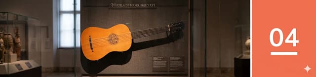 Foto de uma Guitarra Renascentista