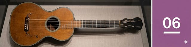 Foto de uma Guitarra Romântica